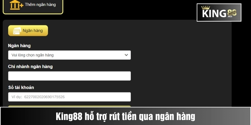 Nhà cái King88 có rút được tiền không? 3 Các phương thức rút tiền tại King88