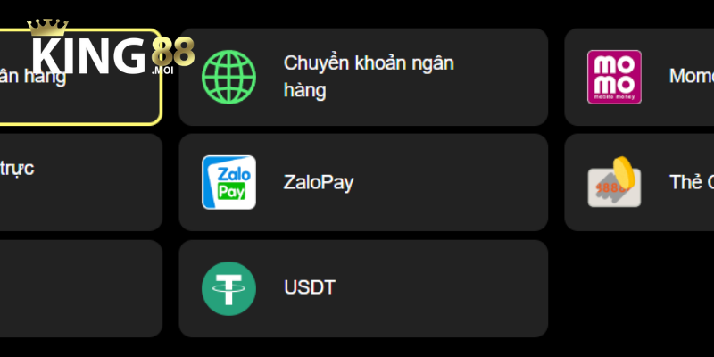 Nạp Tiền King88 1 Các điều kiện cần lưu ý khi nạp tiền vào King88