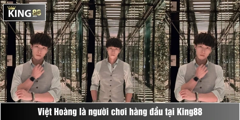 Bxh Top Người Chơi 1 Việt Hoàng là người chơi Poker Texas Hold'em hàng đầu tại King88